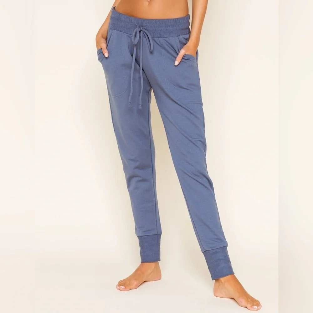 FP Movement Sunny Skinny Sweatpants Dusty Blue Joggers OB768595 XS